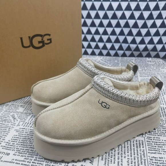 UGG Shoes - Women's UGG Tasman Slippers Mustard Seed NEW IN BOX